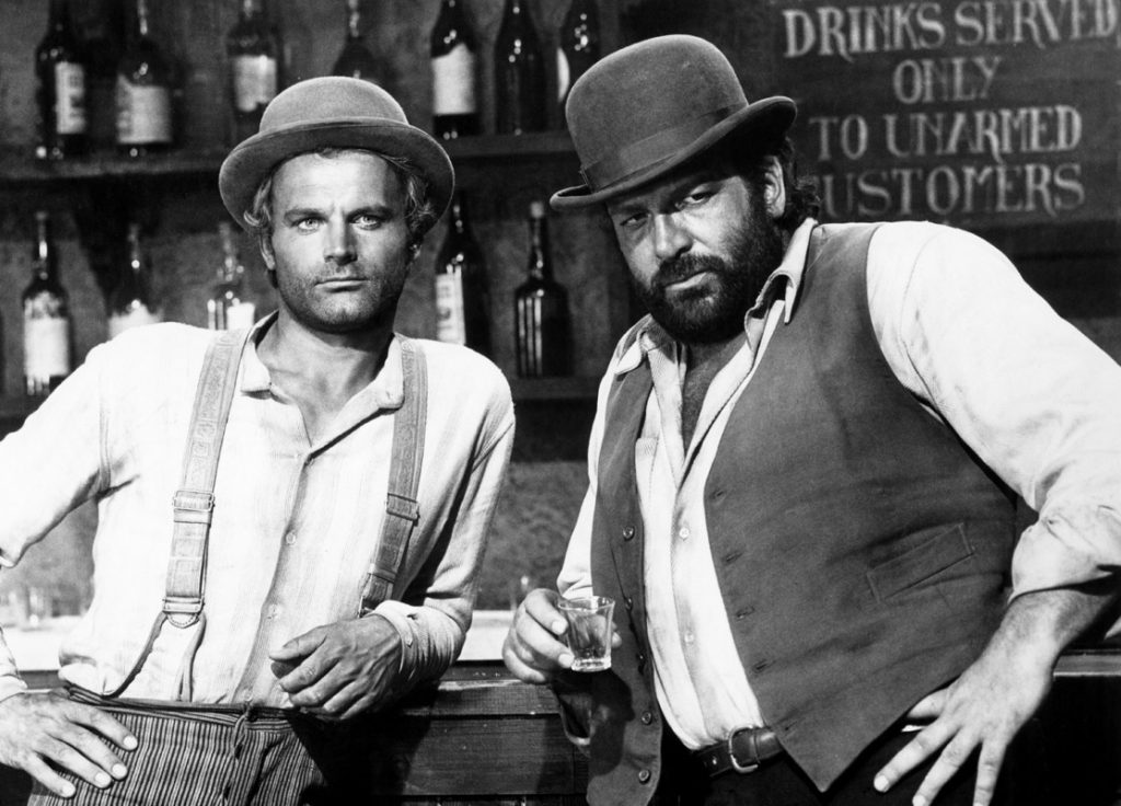 TRINITY IS STILL MY NAME!, (aka CONTINUAVANO A CHIMARLO TRINITA), from left, Terence Hill, Bud Spencer, 1972