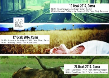 Bilgi Sinema Kulübü Ocak Ayı Gösterim Programı