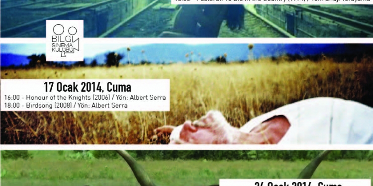 Bilgi Sinema Kulübü Ocak Ayı Gösterim Programı