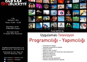 Fırat Sayıcı ile Uygulamalı Televizyon Programcılığı – Yapımcılığı