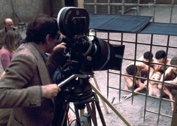 Pasolini’nin Yönettiği Salo or 120 Days of Sodom Filminden Kamera Arkası Kareleri
