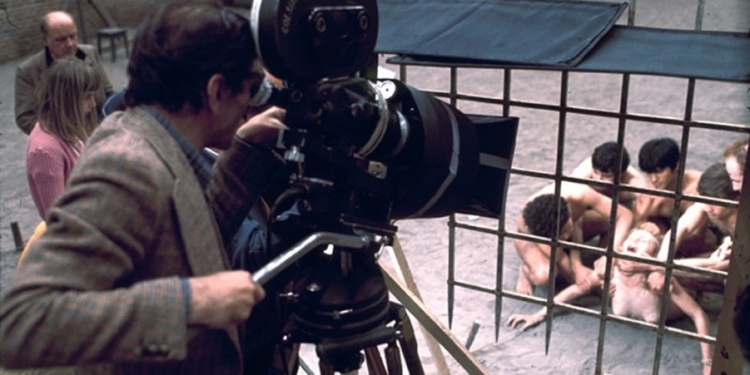 Pasolini’nin Yönettiği Salo or 120 Days of Sodom Filminden Kamera Arkası Kareleri
