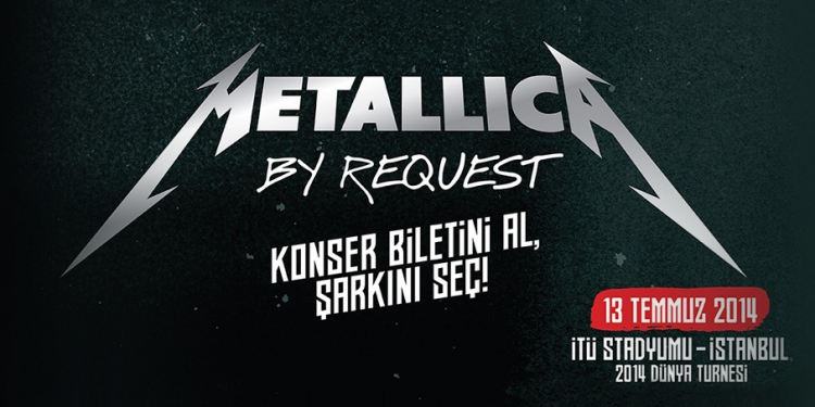 Metallica 13 Temmuz’da İstanbul’da