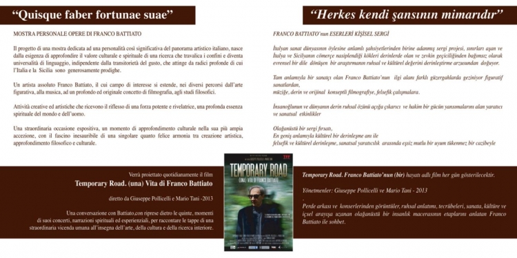 Franco Battiato İstanbul’da!