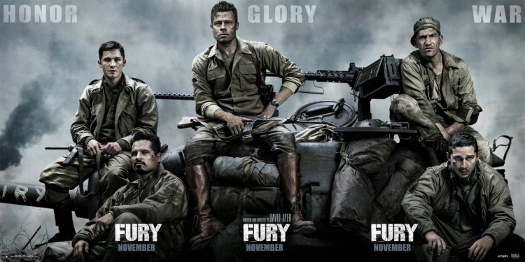 Fury’den Karakter Posterleri