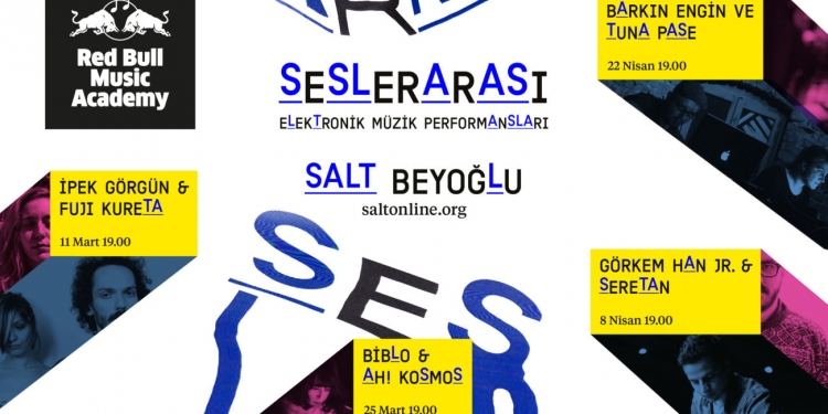 SALT Beyoğlu’nda SESLERARASI Elektronik Müzik Performansları Mart-Nisan Programı