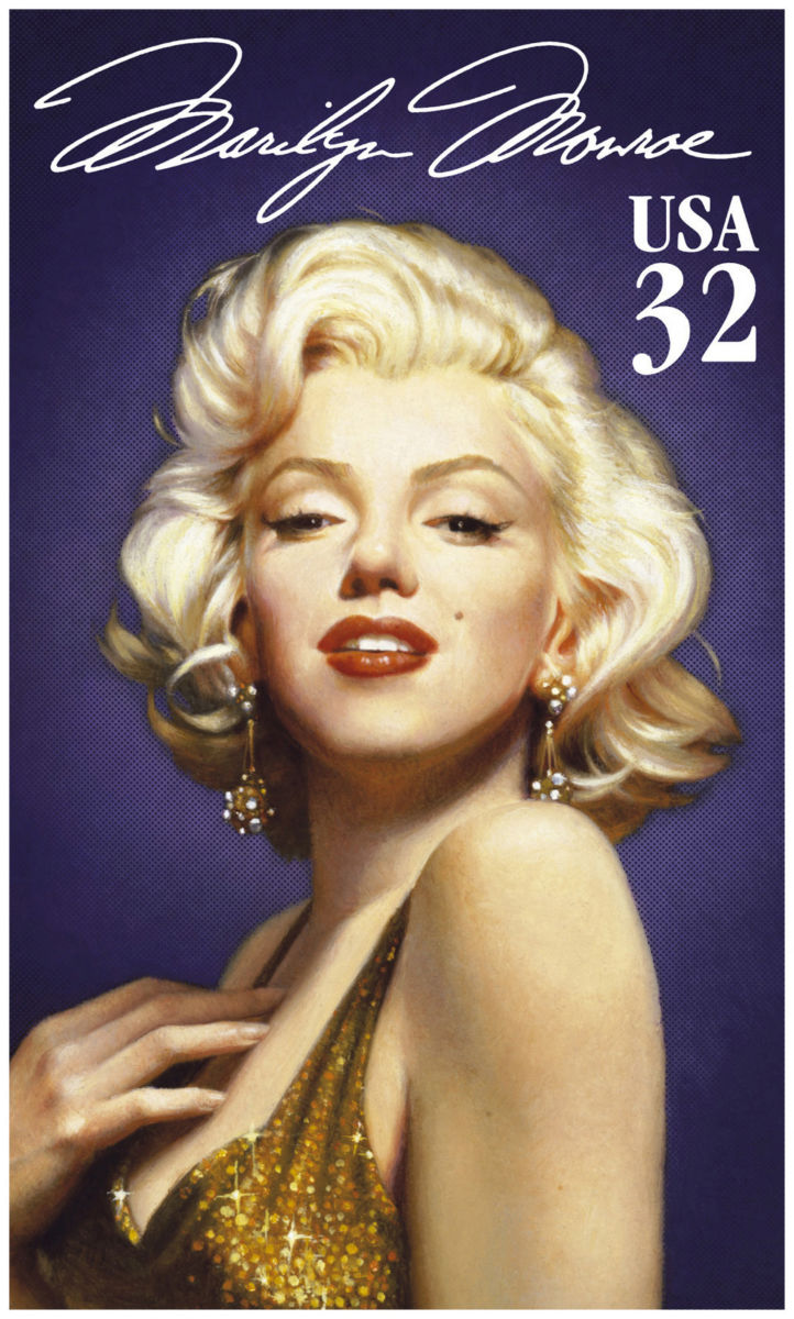 Marilyn Monroe Stamp Galeri