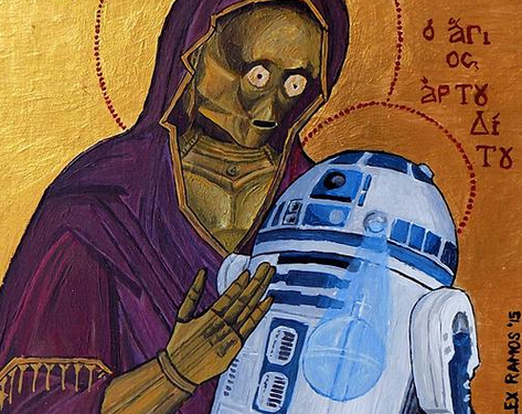 Bizans Figürlerine Uyarlanmış Star Wars Karakterleri