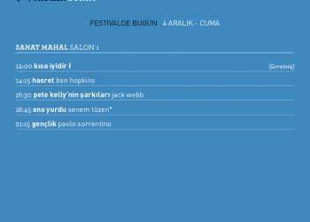 21’inci Gezici Festival’de Bugün – Bursa Programı