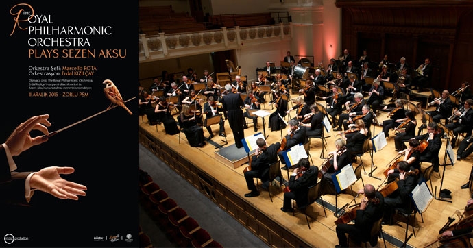 Royal Filarmoni Orkestrası Sezen Aksu Şarkıları ile 11 Aralık’ta Zorlu PSM’de!