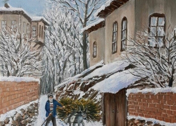 Kış Temalı Karma Resim Sergilerinin Üçüncüsü Venüs Sanat Galerisi’nde!