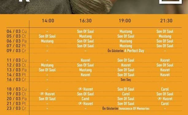 SineBU’da Mart Ayı Dolu Dolu