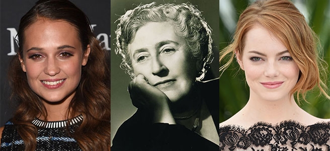 Agatha Christie Filmlerinde Stone ve Vikander Yer Alacak