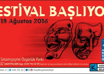 14. Kadıköy Belediyesi Tiyatro Festivali Başlıyor!