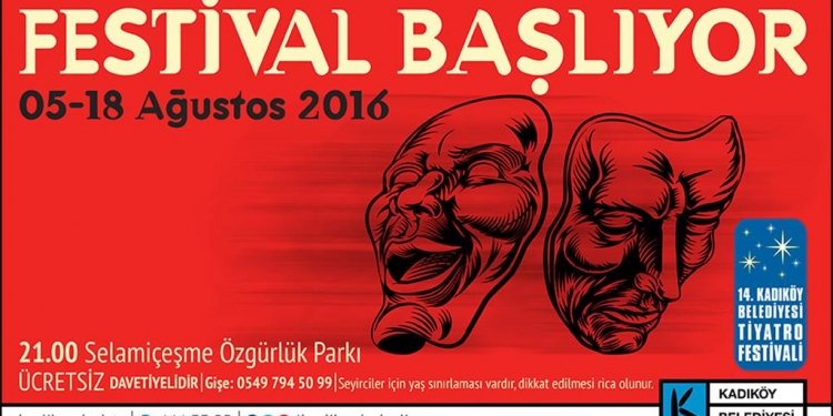 14. Kadıköy Belediyesi Tiyatro Festivali Başlıyor!
