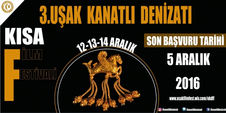 3. Uşak Kanatlı Denizatı Kısa Film Festivali’nin Ana Jürisi Belli Oldu