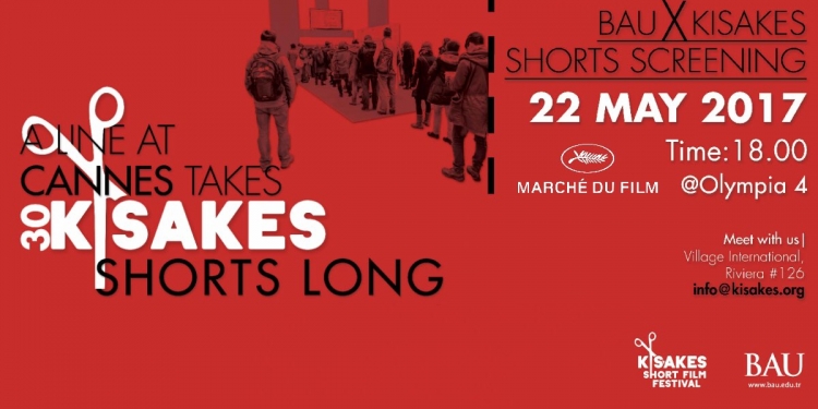 KısaKes Kısa Film Festivali Cannes’da!