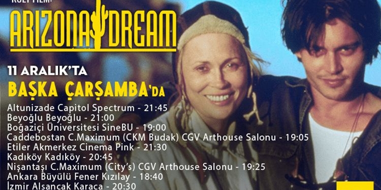 Arizona Dream, 11 Aralık’ta Başka Çarşamba’da