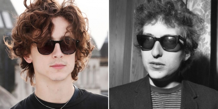 Timothee Chalamet Bob Dylan Rolünde