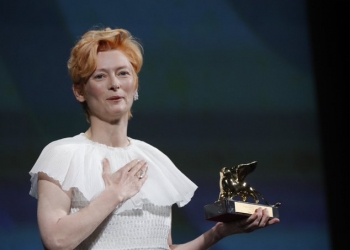 tilda swinton 77. venedik film festivali yaşam boyu başarı ödülü