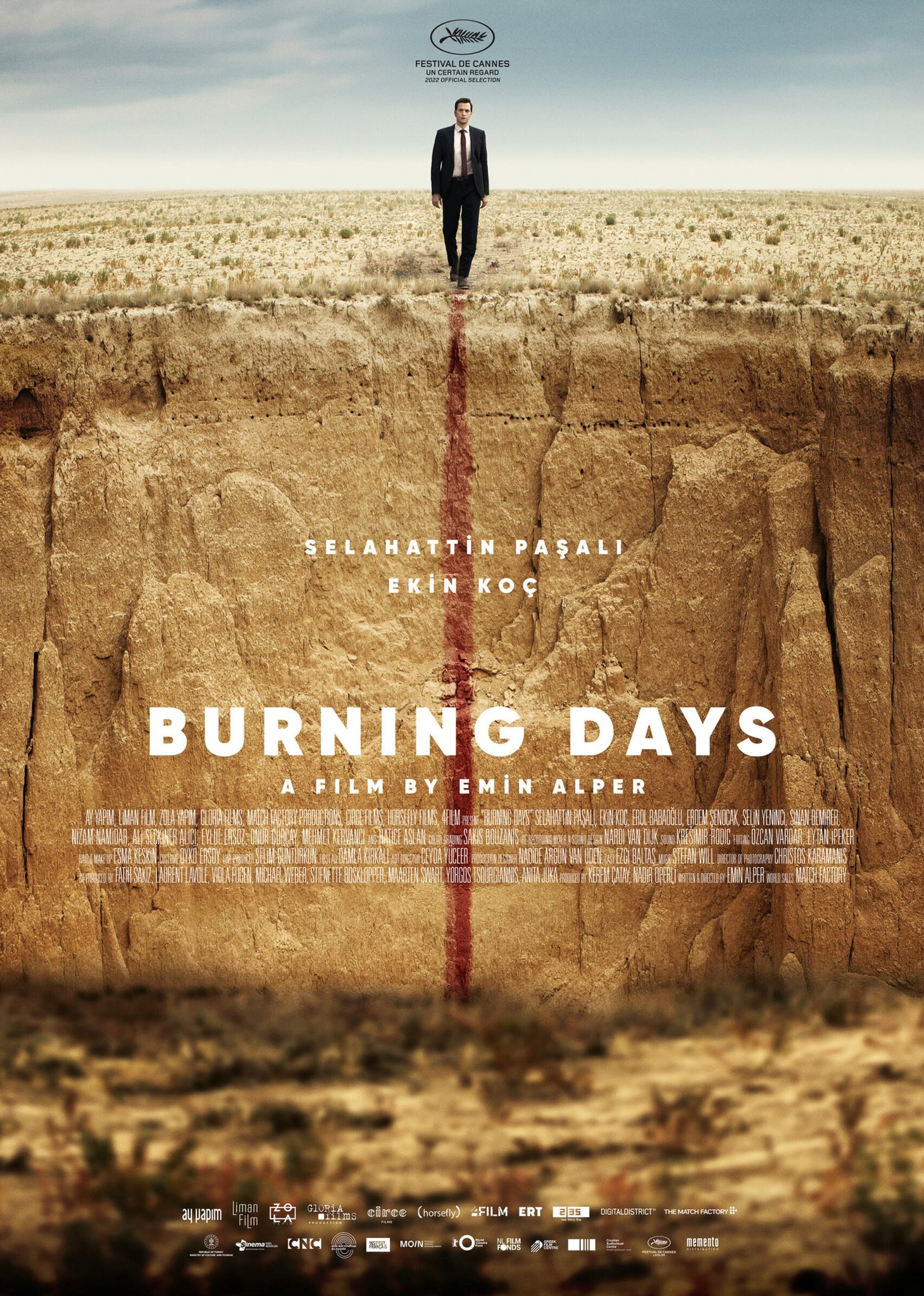 Emin Alper 75. Cannes Film Festivali Belirli Bir Bakış Bölümü Kurak Günler Burning Days afiş