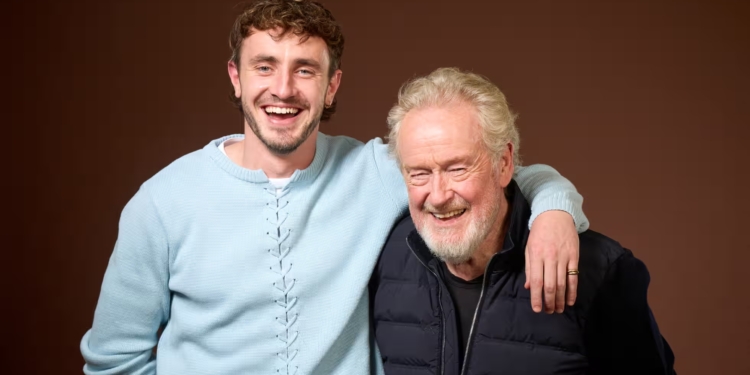 Ridley Scott ve Gladyatör II’nin Yıldızı Paul Mescal The Dog Stars ile Tekrar Bir Arada!