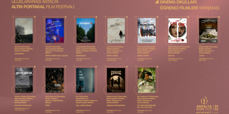 Altın Portakal “Sinema Okulları Öğrenci Filmleri Yarışması” Finalistleri Açıklandı